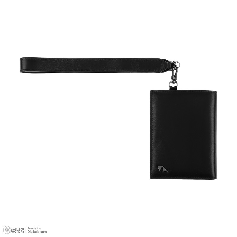 کیف پول چرم طبیعی مشهد مدل D5567-001-01 با بند دستی - تصویر 5
