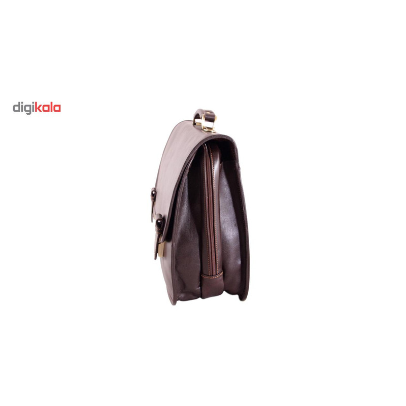 کیف اداری چرم بارز طبیعی با گارانتی دو ساله آدین چرم - تصویر 5