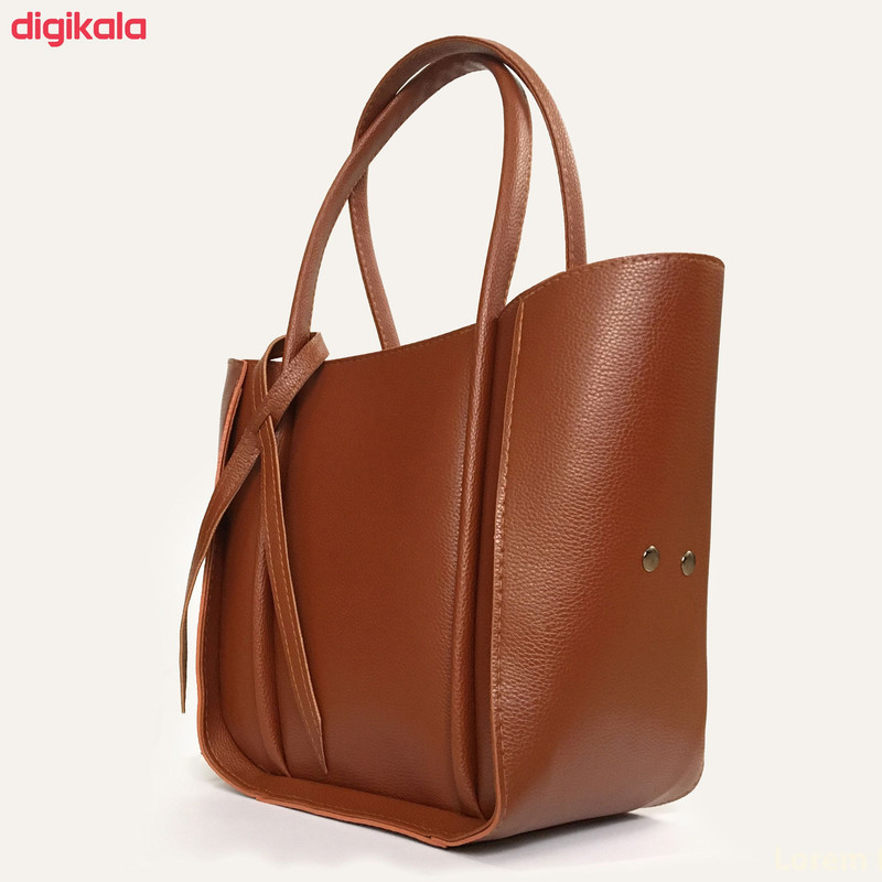 کیف دستی زنانه مدل 3680 چرم مصنوعی دوخت عالی - تصویر 7