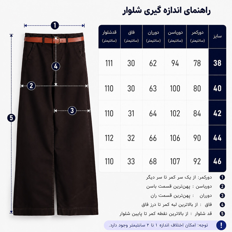 شلوار جین واید لگ زنانه مدل 17193 - تصویر 6