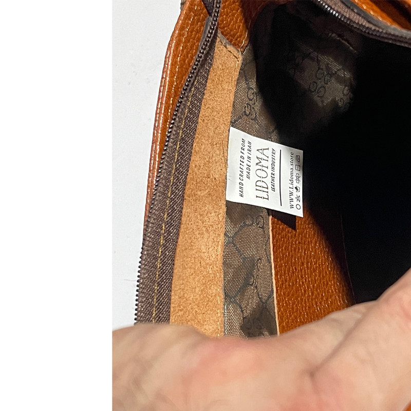 کیف کمری چرم طبیعی لیدوما مدل سبک - تصویر 14