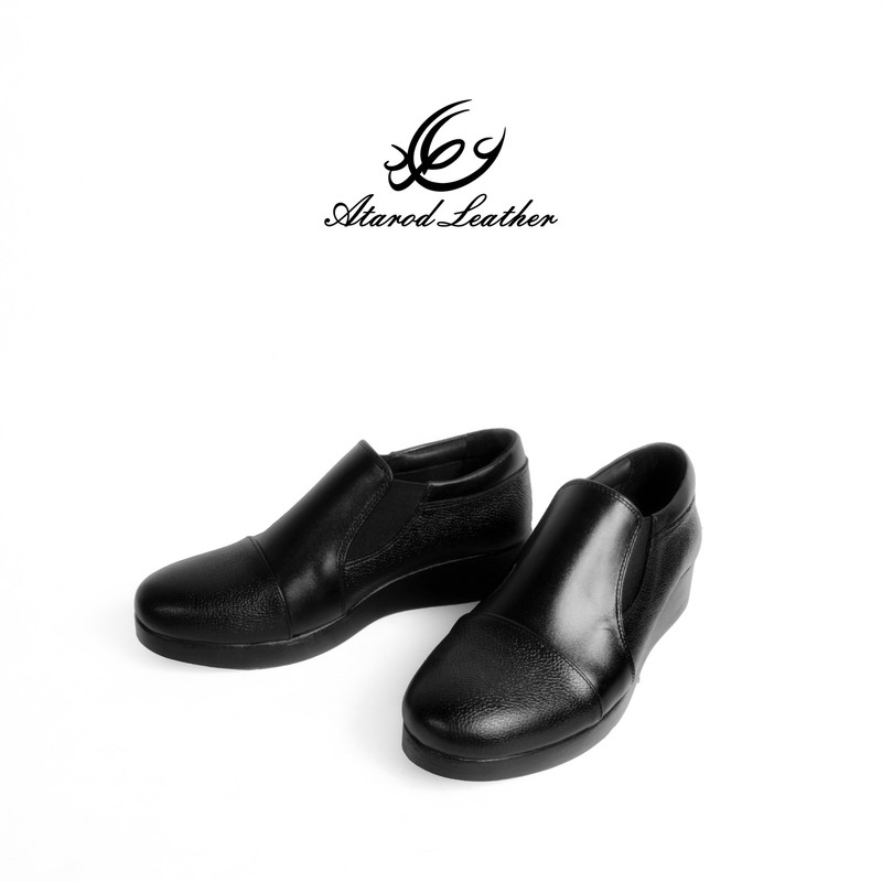 کفش زنانه طبی چرم عطارد مدل SH159 تمام چرم راحت روزمره - تصویر 7