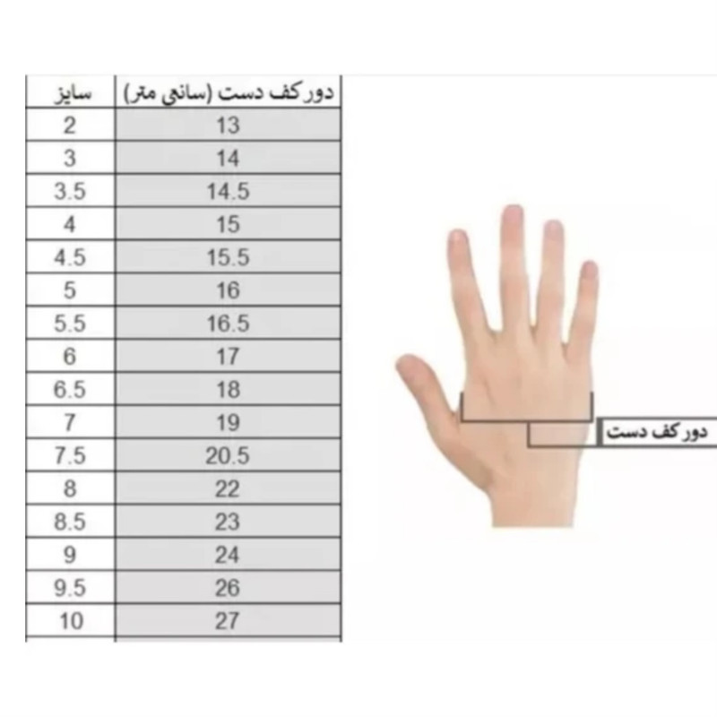 دستکش اسکی مردانه مدل S90 - تصویر 5