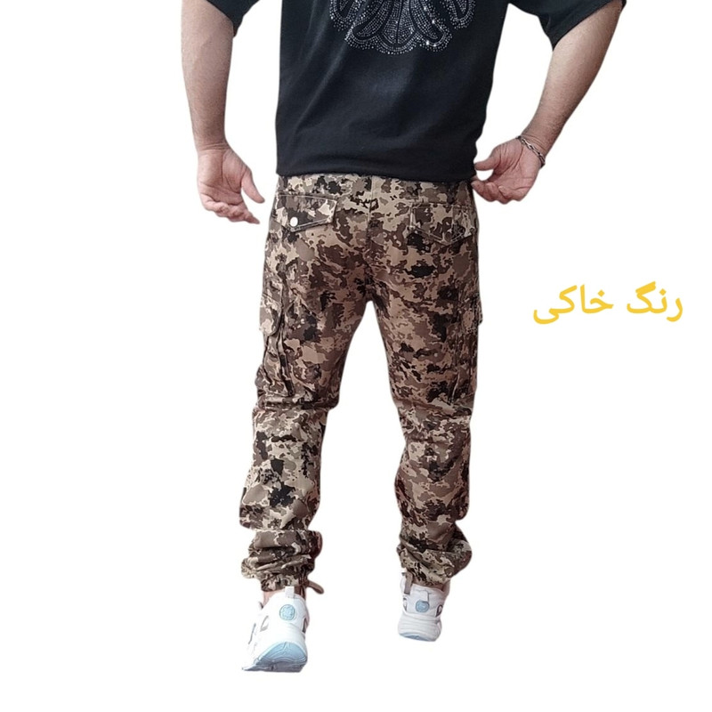 شلوار مردانه کتان شش جیب مدل کژوال - تصویر 11