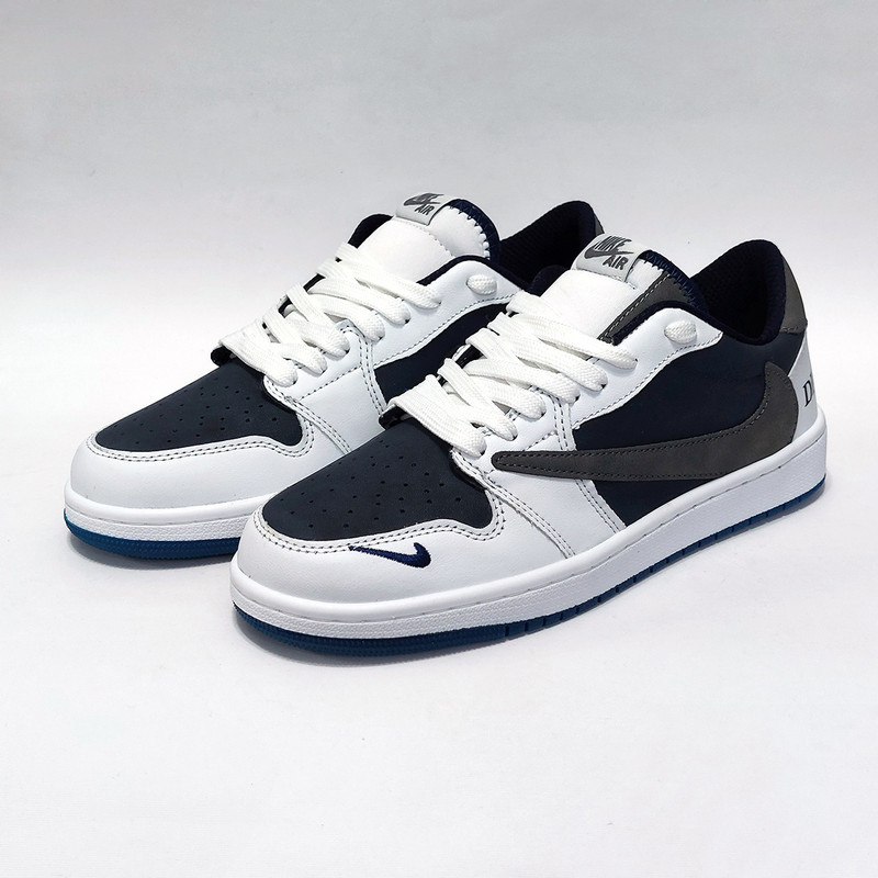 کفش روزمره مردانه تراویس اسکات کاستوم سفید سرمه ای تیره - تصویر 19
