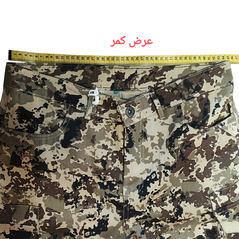 شلوار مردانه کتان شش جیب مدل کژوال - تصویر 7