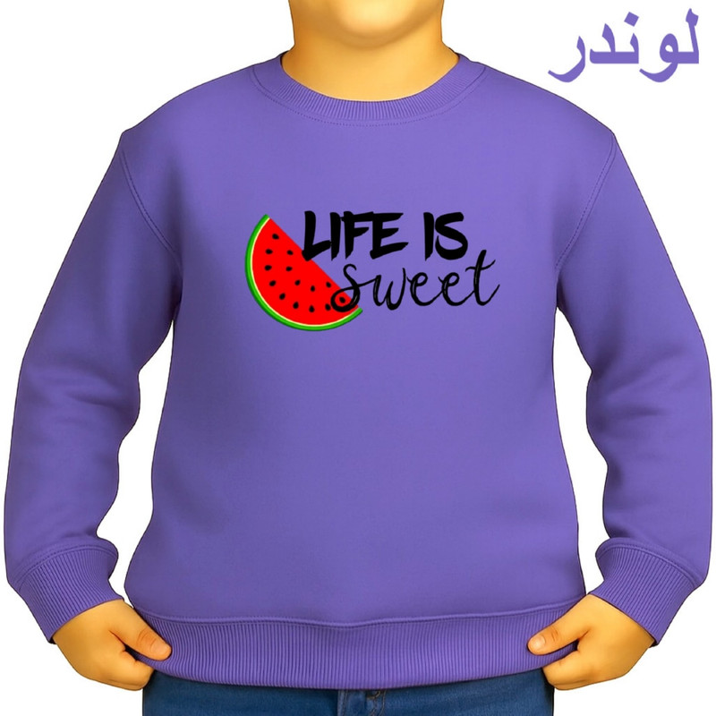 سوئشرت بچگانه هندوانه یلدایی کد 59 پنبه لایکرا