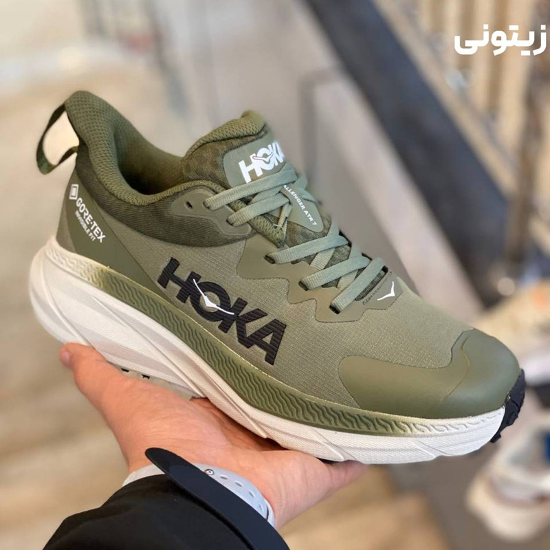 کفش راحتی مردانه هوکا مدل گورتکس چلنجر با قابلیت ضدآب - تصویر 13