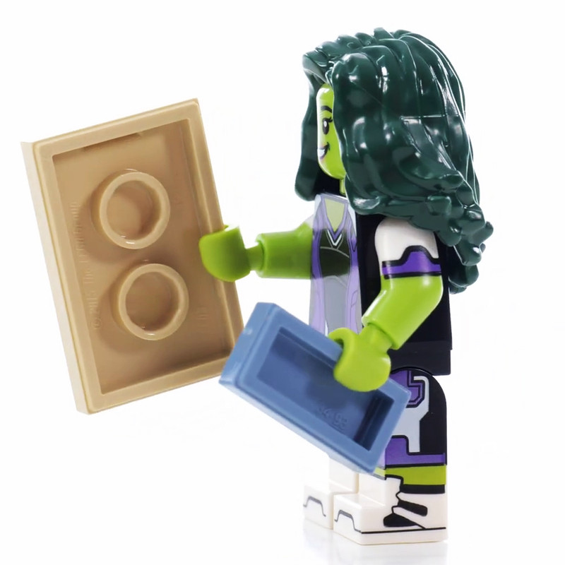 مینی فیگور LEGO Marvel 2 مدل She-Hulk - تصویر 8