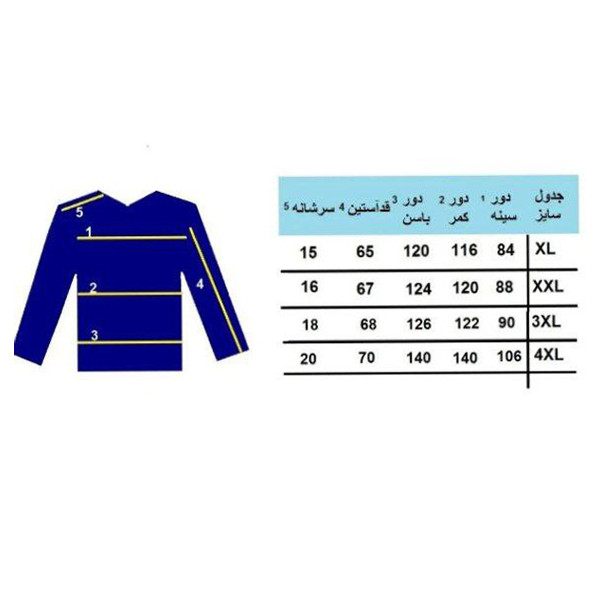 پیراهن آستین کوتاه پنبه‌ای یقه برگردان مردانه - تصویر 6