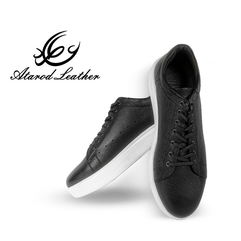 کفش طبی مردانه چرم عطارد مدل SH189 ونس چرمی سبک روزمره - تصویر 11