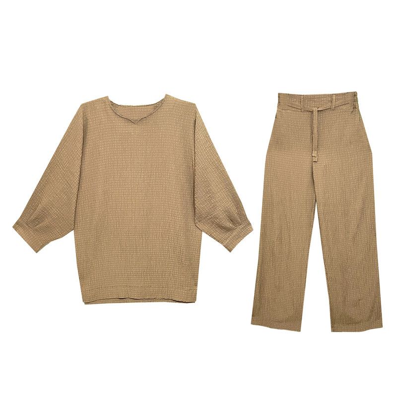 ست بلوز و شلوار زنانه طرح مراکشی شیک ست بلوز و شلوار زنانه طرح مراکشی شیک