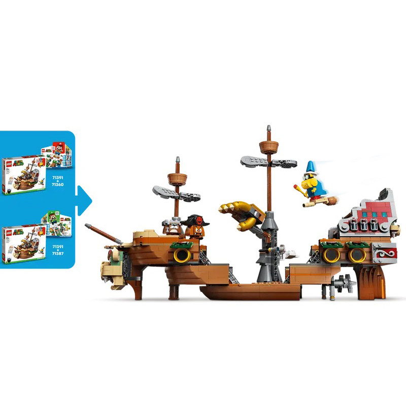 لگو Super Mario مدل Bowser’s Airship Expansion Set کد 71391 - تصویر 12