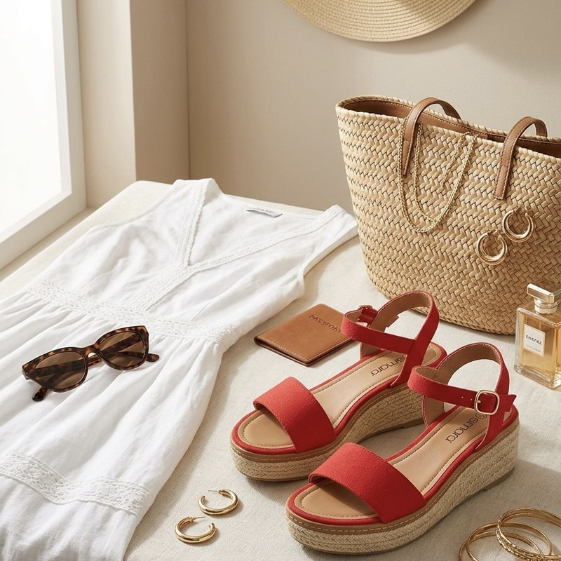 صندل زنانه اسمارا طبی کنفی پرواستپر - تصویر 5