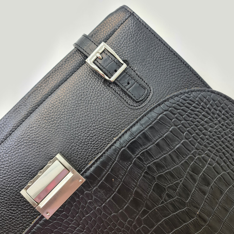 کیف اداری چرم طبیعی آفاق مدل 600 مناسب استفاده روزانه - تصویر 9
