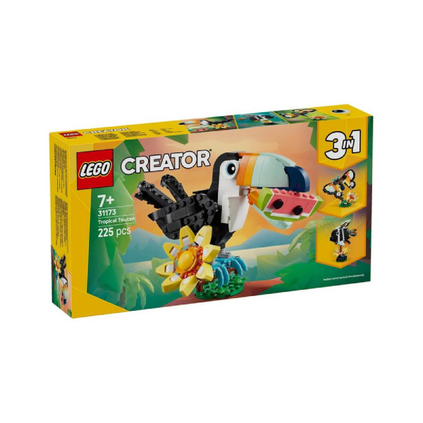 لگو Creator مدل Wild Animals Tropical Toucan کد 31173