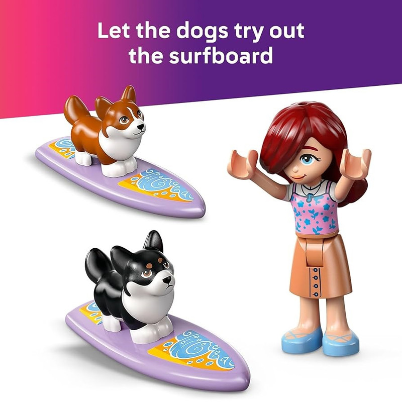 لگو Friends مدل Surfing Dogs and Scooter Adventure - تصویر 4