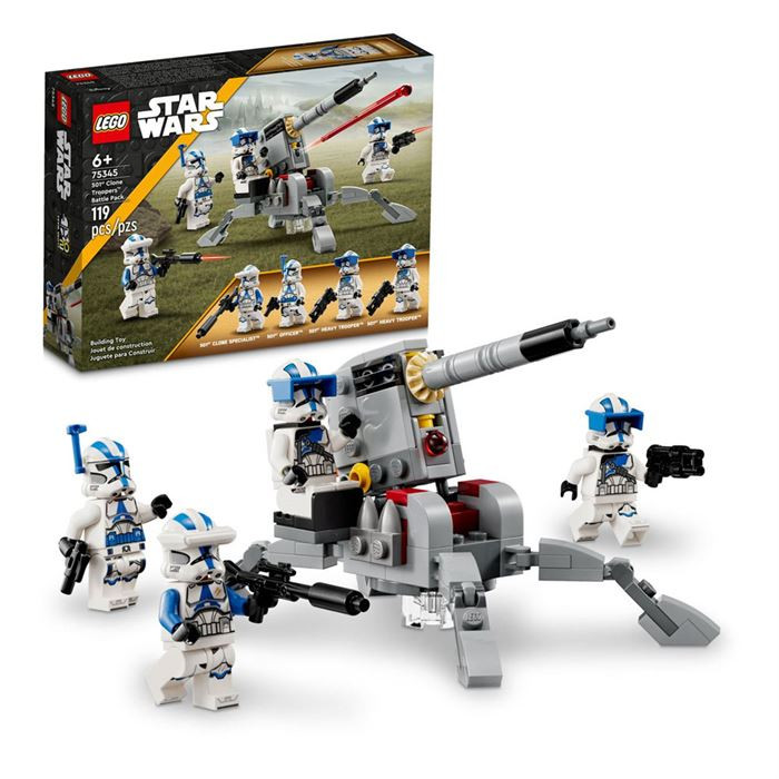 لگو Star Wars مدل Clone Troopers Battle Pack کد 75345 - تصویر 8