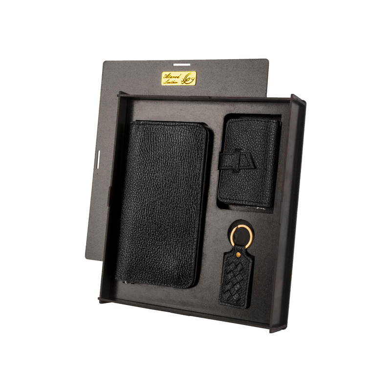 ست هدیه چرم عطارد مدل A12 تمام چرم طبیعی گاوی - تصویر 9