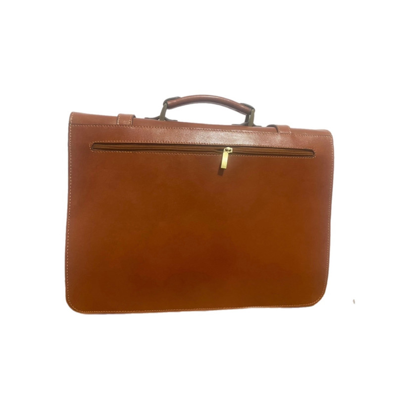 کیف اداری چرم طبیعی درجه یک رمزدار بزرگ - تصویر 3