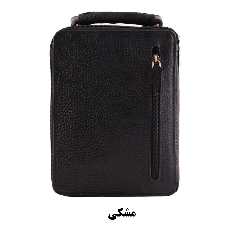 کیف رودوشی مردانه چرم طبیعی مدل ML000TR - تصویر 15