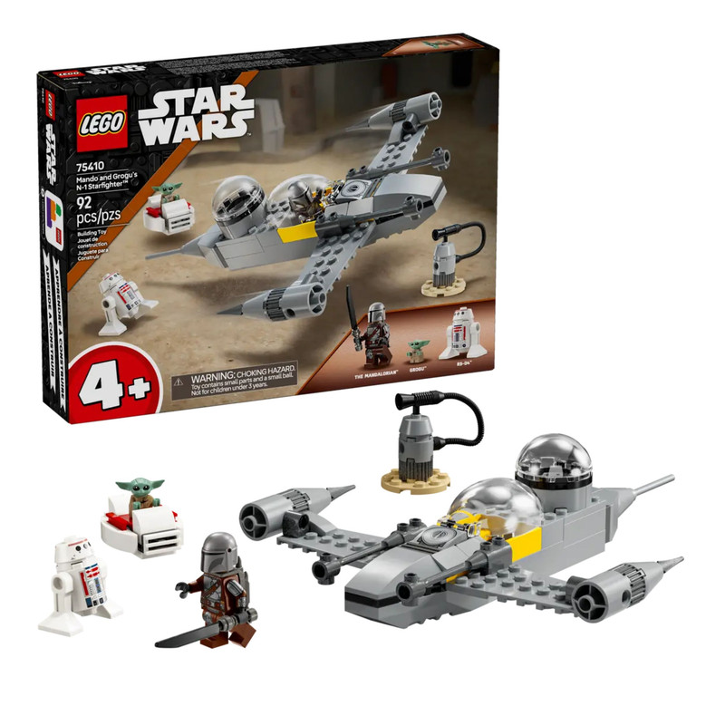 لگو Star Wars مدل Mando and Grogu's N-1 Starfighter - تصویر 4
