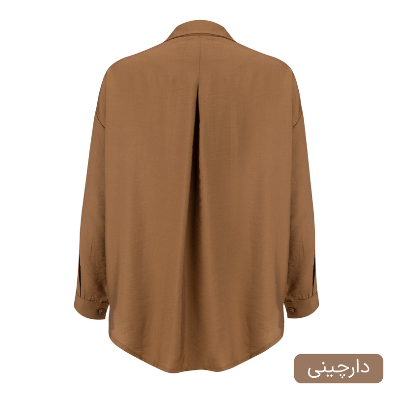 شومیز زنانه آستین بلند یقه هفت السانا مدل نوشان کد 2551 - تصویر 18