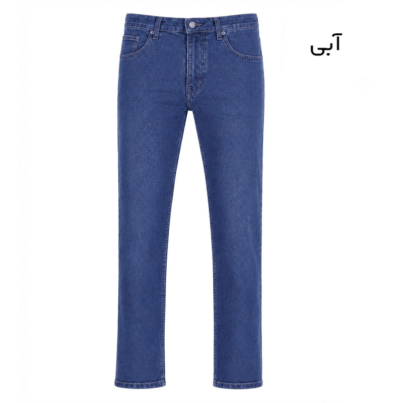 شلوار جین مردانه راسته کلاسیک دو جیب جلو و پشت - تصویر 7
