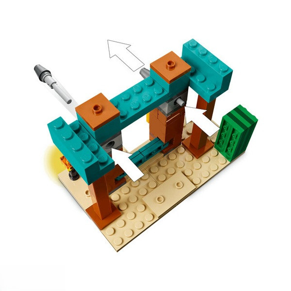 لگو Minecraft مدل Illager Desert Patrol کد 21267 - تصویر 5