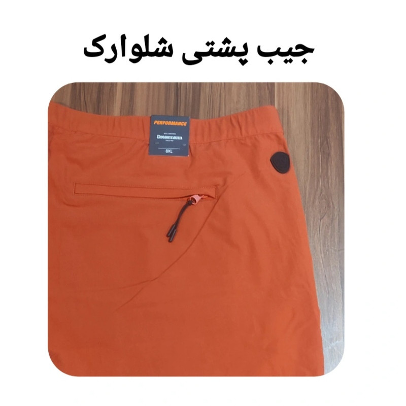 شلوارک ورزشی مردانه درسمن طرح اسپرت - تصویر 14